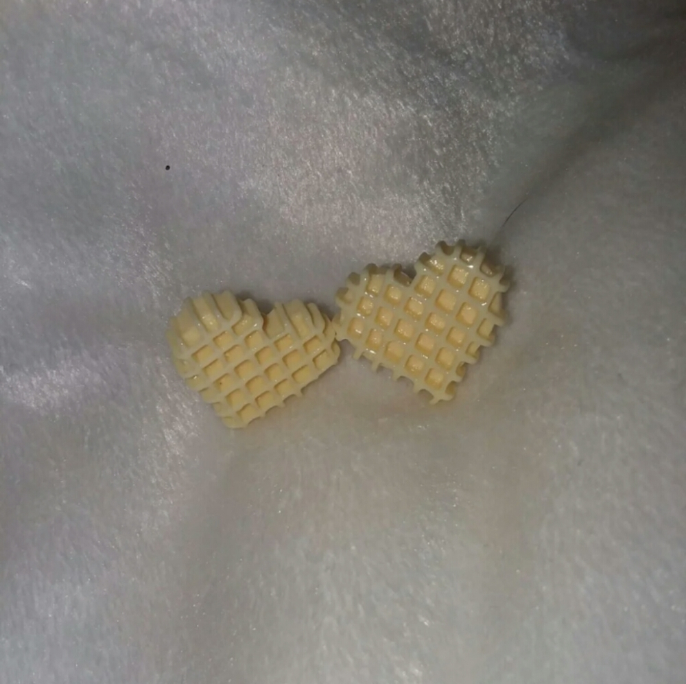 Waffle Earrings